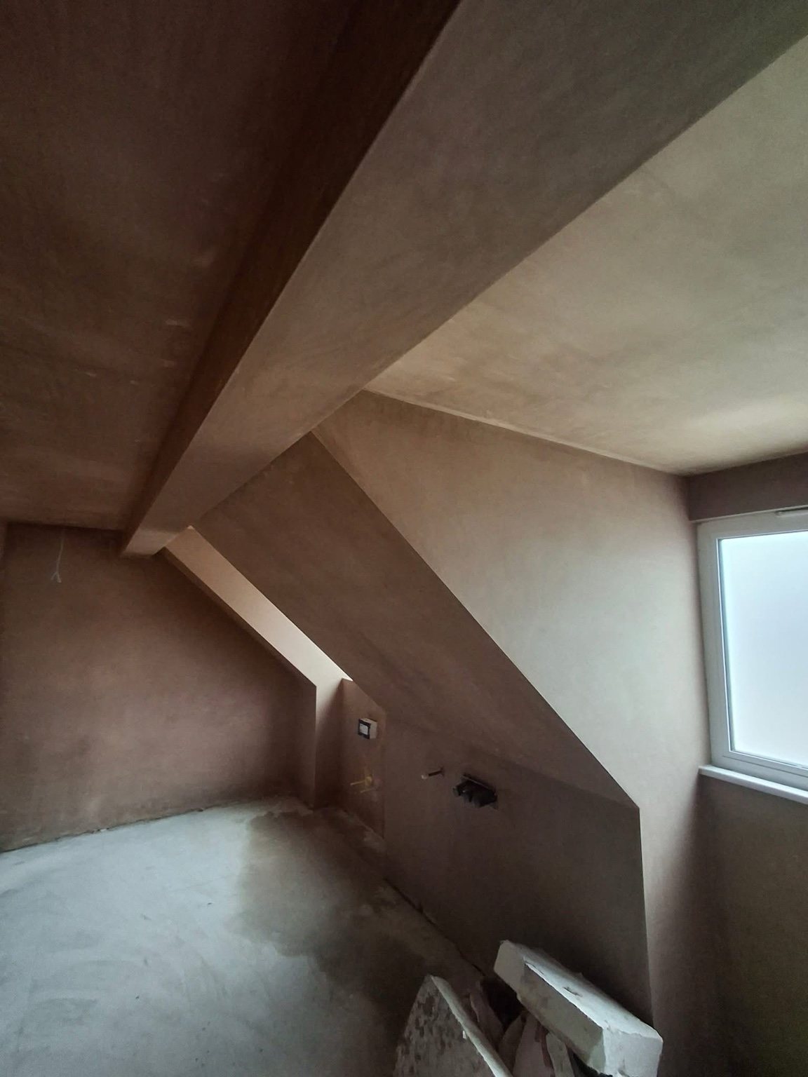 Internal plastering work