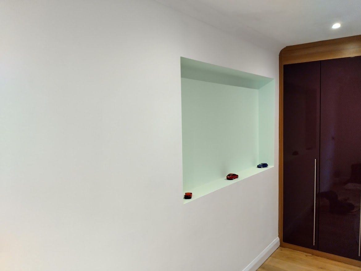 Smooth finished plastering work by DW Plastering